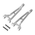 Pikkukuva 1 / 5: RC-auton metalliset päivitysosat ylemmät tukivarret Go 1/14 14209 14210 H14BM RC-auton päivitysosiin (hopea)