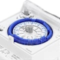 Miniatyrbilde 2 av 4: Mekanisk Timer Automatisk 24 Timer Lavt Strømforbruk Tidsbryter for Varmtvannsberedere Oppdrett 110-230V AC