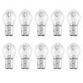 Miniatyrbillede 1 af 5: Cycle Ing 10x Pære 12v 35w B35 Ba20d Glas Passer Til Gy6 Atv Knallert Scooter