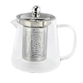 Miniatyrbillede 2 af 5: 5 Størrelser God Klar Borosilikatglas Tekande Med 304 Rustfrit Stål Infuser Si Varme Kaffe Tekande Værktøj Kedel Sæt 380Ml