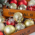 Miniatyrbilde 3 av 5: Ball Baubles Stort Tre Rotter Jul Hengende Pynt Rotte