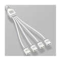 Miniatyrbild 1 av 5: 5V 3-pin Förlängningskabel För Dator Moderkort 1 Hub Kabel Anslut Förlängning Argb Splitter, B