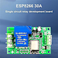 Pikkukuva 4 / 5: Dc7-80/5v Virtalähde Esp8266 Kehityskortti Wifi Yksittäinen 30a Relemoduuli Esp-12f Kehitys B