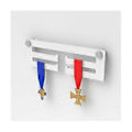 Miniatyrbillede 3 af 5: Udendørs Medalje Display Sports Medalje Display Hænger Stand Victory Væghænger Sort