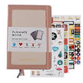 Miniatyrbillede 1 af 5: Roseate A5 Journal Notebook - PU Læder College Linjeret Planlægger til Forretning og Dagbogsskrivning