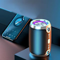 Miniatyrbild 3 av 5: Bluetooth-högtalare Portabel Subwoofer Hög Volym Liten Trådlös Högtalare för Utomhusbruk Hem Svart Flaggskepps Förbättrad Version