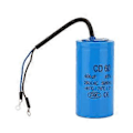 Miniatyrbillede 1 af 4: CD60 Startkondensator med ledning 250V AC 400uF 50/60Hz til motorluftkompressor