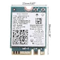 Miniatyrbillede 4 af 5: WiFi Desktop Kit 3168NGW Udvid WiFi 2.4GHz/5GHz BT 4.2 Dual Band Inkluderer RF-kabel High Gains Antenner og Beslag
