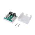 Miniatyrbilde 2 av 5: 2-port Cat6 Inline Rj45 Veggkobler Jack Adapter 2 Porter Rj45 Koblingsboks