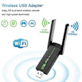 Miniatyrbilde 5 av 5: 1300 Mbps USB WiFi-adapter Dual Band 2,4G 5 GHz Trådløs Dongle Signalmottaker for PC/Laptop Win 7/8/10/11 Driverfri