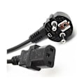 Miniatyrbillede 4 af 5: Core 2.5 Firkantet Stik Kabel Rør Sokkel Til C13 Pin Connect Cab