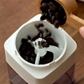 Miniatyrbillede 2 af 5: Koonan Bærbar USB Genopladelig Kaffekværn Peberkværn Sort