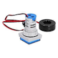 Miniatyrbilde 4 av 4: Digital LED Indikatorlampe Firkantet 3-Display Signal LED Lys 60-500V AC 0-100A ST17VAH Blå