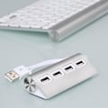 Miniatyrbillede 3 af 5: Usb 2.0 Hub Multi-usb Splitter Adapter 4 Porte Højhastigheds Multi-port Hub
