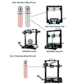 Miniatyrbilde 5 av 5: 3D-printer S V5ac Tium Metall Hals Break Er B For 3D-printer