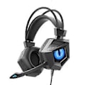Miniatyrbillede 1 af 5: Kablet Gaming Headset med Mikrofon til Switch PC Computer Laptop Hovedtelefon B