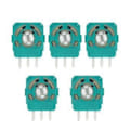 Miniatyrbild 1 av 5: 3D-Analog Axis Resistor Potentiometer Sensor Module Controller Analog Joystick Micro-Switch Ersättning Lämplig för PS5