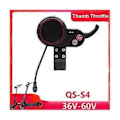 Miniatyrbild 4 av 5: Qs-s4 36v-60v Tumgas LCD Display Mätare För Zero 8 9 10 8x 10x Elscooter 6pin Display