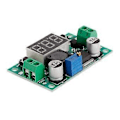 Miniatyrbild 2 av 5: LED Voltmeter Nedtransformator Modul + LM2596 DC-DC Spänningsregulator