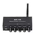 Miniatyrbild 1 av 4: Digital Reverb Stereo Förstärkare Bluetooth 5.0 Dubbel Mikrofoningång DC 12V