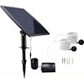 Miniatyrbild 1 av 5: Solardriven luftpump, syresättare, syrepump för utomhuspool, damm, fiskakvarium, syrepump med luftstein - Denuotop