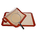 Miniatyrbilde 2 av 5: 3-pakning Silikon Bakeunderlag, Non-Stick Vaskbar Gjenbrukbar Bakeplate Matlaging Bakeunderlag for Kakebaking
