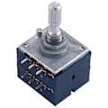 Pikkukuva 1 / 5: 1kpl Rh2702 Ance Step Dual- Potentiometri 6 nastaa Alps Rk27 Fl Axis 25mm (a50kx2)