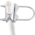 Miniatyrbilde 3 av 5: Dobbel Antennemast V-kjeve Brakett U Bolter Rør Montering Vare 2 Sett For Wifi Antenne, TV