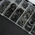 Miniatyrbillede 3 af 4: Sorte Snapringe af kulstofstål, interne E-sikringsringe, circlipsæt, elastisk maskintilbehør