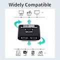 Miniatyrbild 2 av 5: 4K X 2K-kompatibel Switch Bi-Direction 2 Portar Splitter Switch för Laptop PC /4 TV Box Adapter(B)