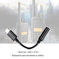 Pikkukuva 5 / 5: 3 kpl Type C - 3,5 mm kuulokeliitäntäadapteri, USB-C - 3,5 mm naaraspuolinen Aux-mikrofoniliitäntäkaapeli F