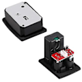 Miniatyrbilde 2 av 5: Akustisk Gitar Pickup Tuner 5-bånds Eq Equalizer Akustisk Gitar Preamp Piezo Pre-amp Forsteker Sys