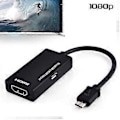 Pikkukuva 3 / 5: Micro-USB - HDMI-sovitin, yhteensopiva Android-puhelimien, tablettien ja televisioiden kanssa, tukee ääntä