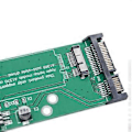 Pikkukuva 5 / 5: SSD - SATA -muunninkortti 2010 2011 6+12 Pin A1369 A1370 A1375 A1377 Vihreä