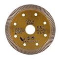 Miniatyrbilde 1 av 4: Diamantsagblad for kutting av betong, granitt, marmor, fliser og stein (gull)