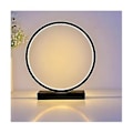 Miniatyrbilde 3 av 5: Soveromsdekorasjon Bordlampe Bryter Dimming Leselys LED Nattlys Minimalistisk Ring Seng