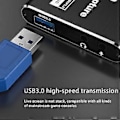 Pikkukuva 3 / 5: USB3.0 Pelivideonkaappauskortti HDMI-yhteensopiva Suoratoistolähetys Mikrofoni sisään