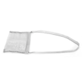 Miniatyrbilde 4 av 5: Mesh Bag Bærbar Sammenleggbar Nylon Mesh Sjøskjell Oppbevaringspose for Barnas Strandleke