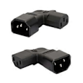 Miniatyrbillede 2 af 5: 3-polet Konverteringsstik IEC320 C14 til IEC320 C13/C7/C5 Konnektor Strømadapter