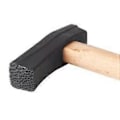 Pikkukuva 5 / 5: Teksturointivasara DIY Korujen Valmistustyökalu Neliö - Puukahvalla Metallikuvioitu Muotoilutyökalu Nro 1