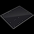 Miniatyrbild 5 av 5: Öppet Ram Transparent Akryl Overlock Datorfodral DIY Basstativ För ATX Moderkort