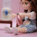 Miniatyrbillede 5 af 5: 1/12 Mini Bærbart S Legetøjssæt Møbler
