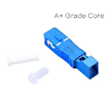 Miniatyrbilde 3 av 5: Optisk utstyr verktøy Lc Fe til Sc Hybrid Flan Singlemode 9/125 Sm Optisk Fiber Adapter