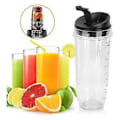 Miniatyrbillede 5 af 5: 32Oz Erstatnings Blenderkopper med Kopplåg 900Ml Stor Kapacitet til 900W 1000W Blender Juicer