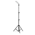 Miniatyrbilde 1 av 5: Bærbar campinglampe med 1,8M justerbar teleskopstang LED Selfie-lys Fotograferingslys med stativ for camping