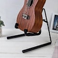 Miniatyrbilde 2 av 5: Ukulele Stativ Portabel Sammenleggbar A-ramme Metallstativ for 21 23 26 Ukulele Mandolin Fiolin Bassgitar