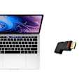 Pikkukuva 2 / 5: DisplayPort-jatkoliitin, uros-naaras, 60 Hz, lukolla, 1 kpl