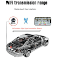 Miniatyrbild 3 av 5: WIFI trådlös bil backkamera 170 graders dashkamera HD nattvision för iPhone Android 12V