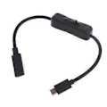 Miniatyrbild 1 av 5: USB C Förlängningskabel med Brytare USB C till USB C Förlängningskabel 10Gbps USB C Hane till Hona Förlängningskabel 20V 5A