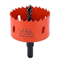 Miniatyrbillede 2 af 5: M42 Bi-Metal Hulsav Metalplade Hulskærer Hulsav Skærer Borebit (65mm)